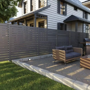 VIDUAL line 100 Zaunpakete zum Einbetonieren